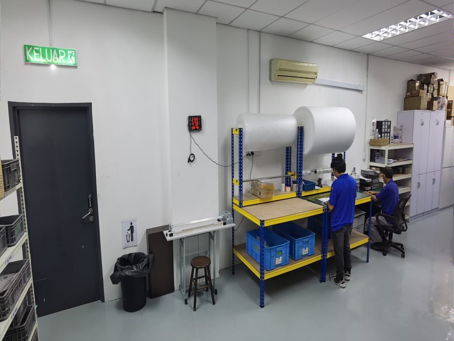 Air-Conditioned Packing Department